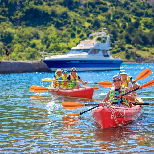 Rente ein Kayak